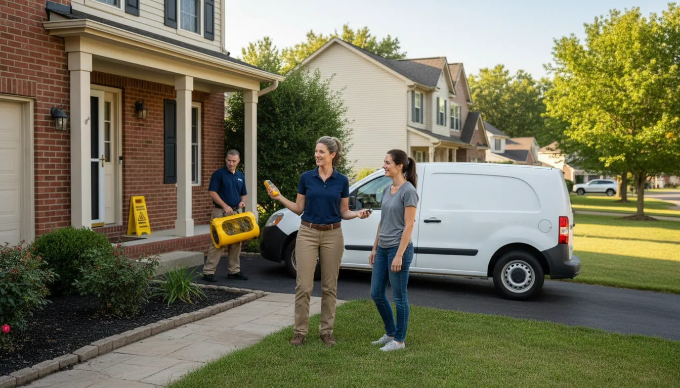 Water restoration image for Fire And Smoke Damage Restoration in Martin, KY